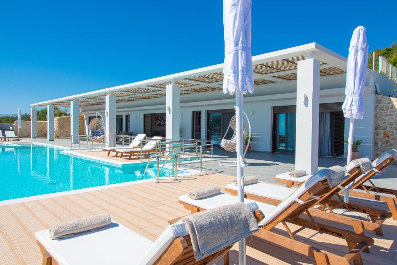 Villa Despina - Marathia View Private Luxury Villa Маратьяс Экстерьер фото