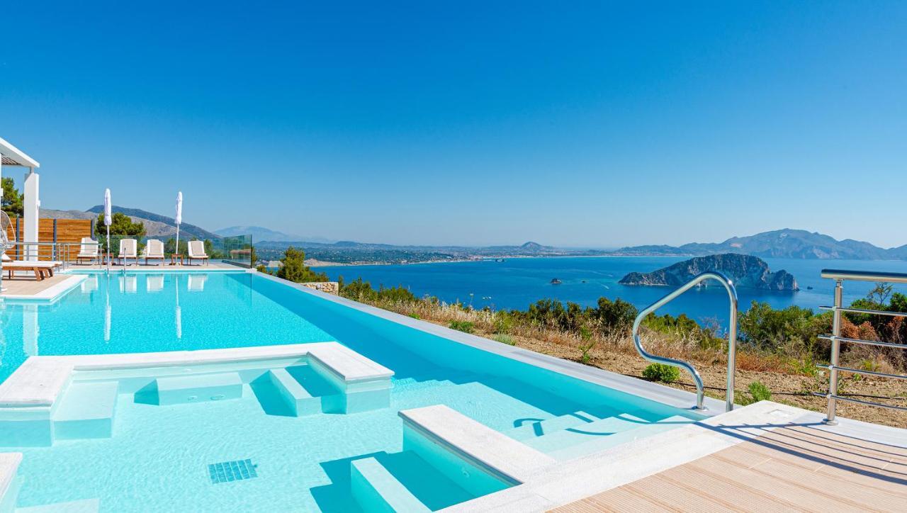 Villa Despina - Marathia View Private Luxury Villa Маратьяс Экстерьер фото